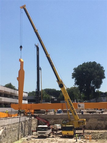 100 Ton Mobil Vinç Metro Projesi