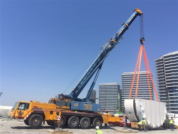 200 Ton Mobil Vinç Metro Projesi