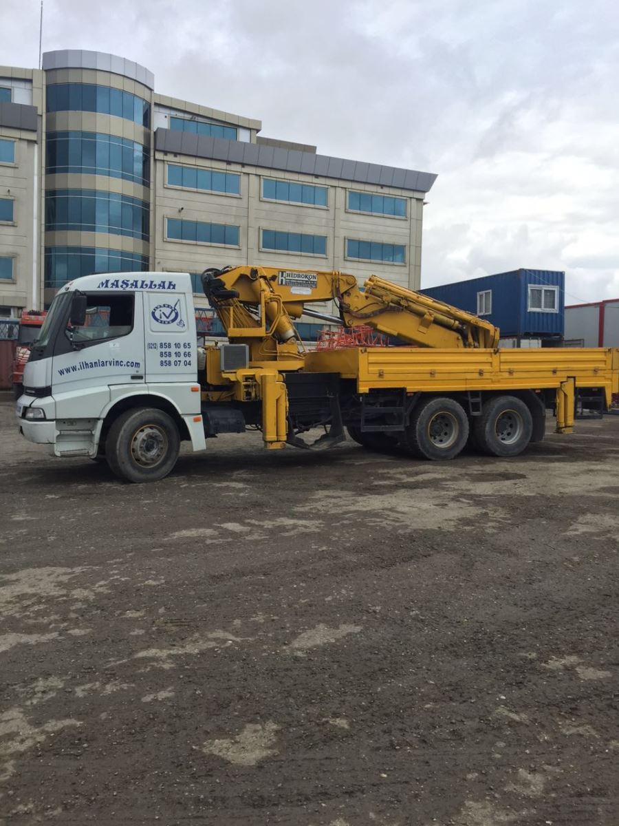 Kiralık Vinçli Kamyon 25 Ton Kiralık Vinçli Kamyon